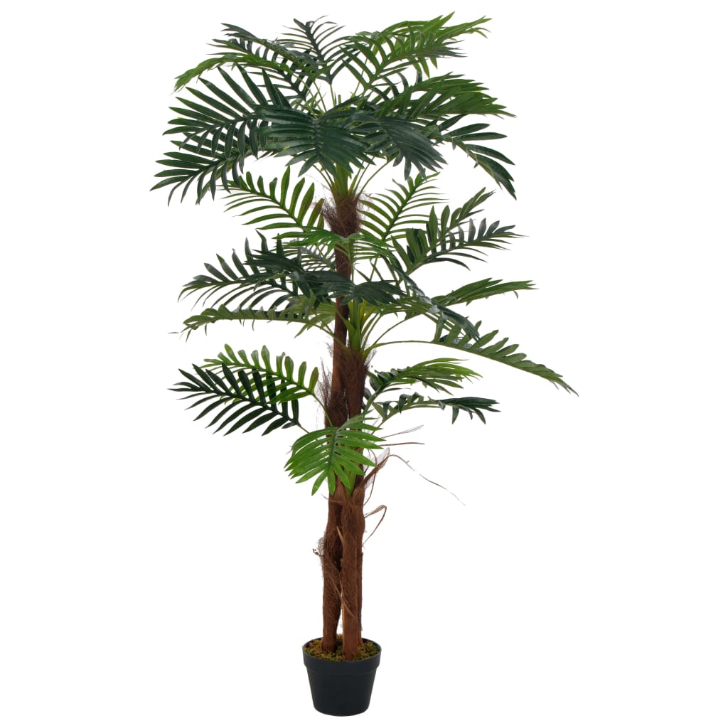Palma Artificiale con Vaso Verde 165 cm