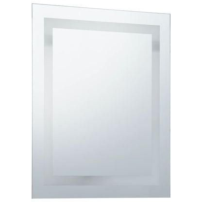 Specchio LED da Bagno con Sensore Tattile 50x60 cm