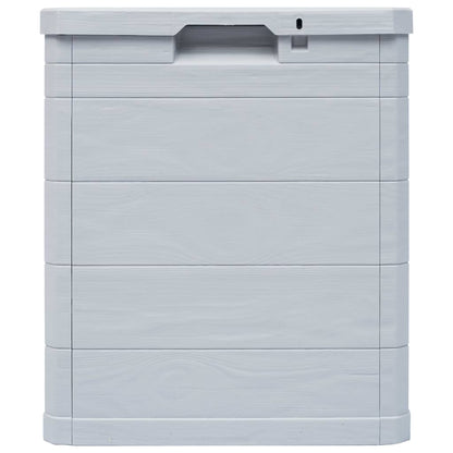 Baule da Giardino 90 L Grigio Chiaro