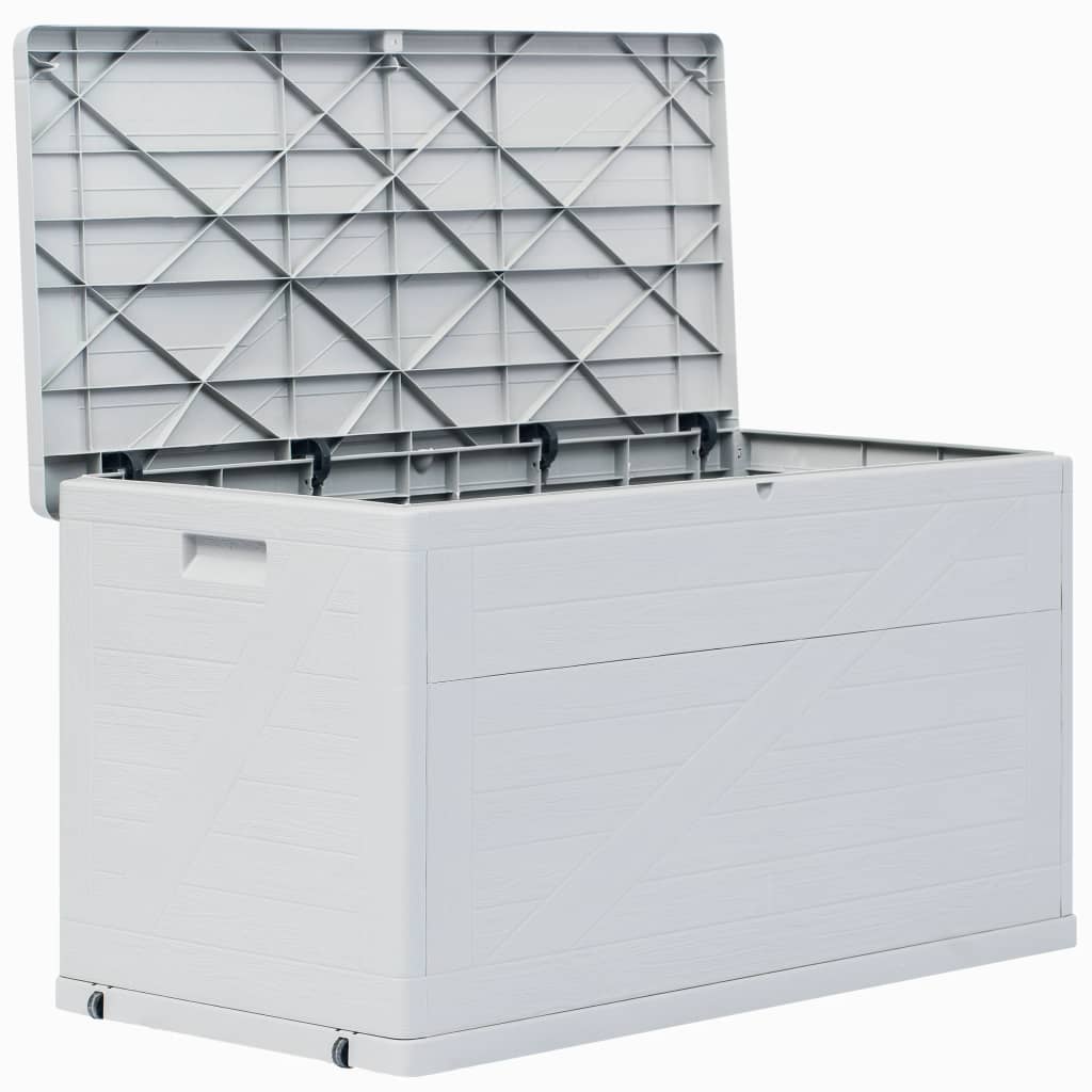 Baule da Giardino 420 L Grigio Chiaro