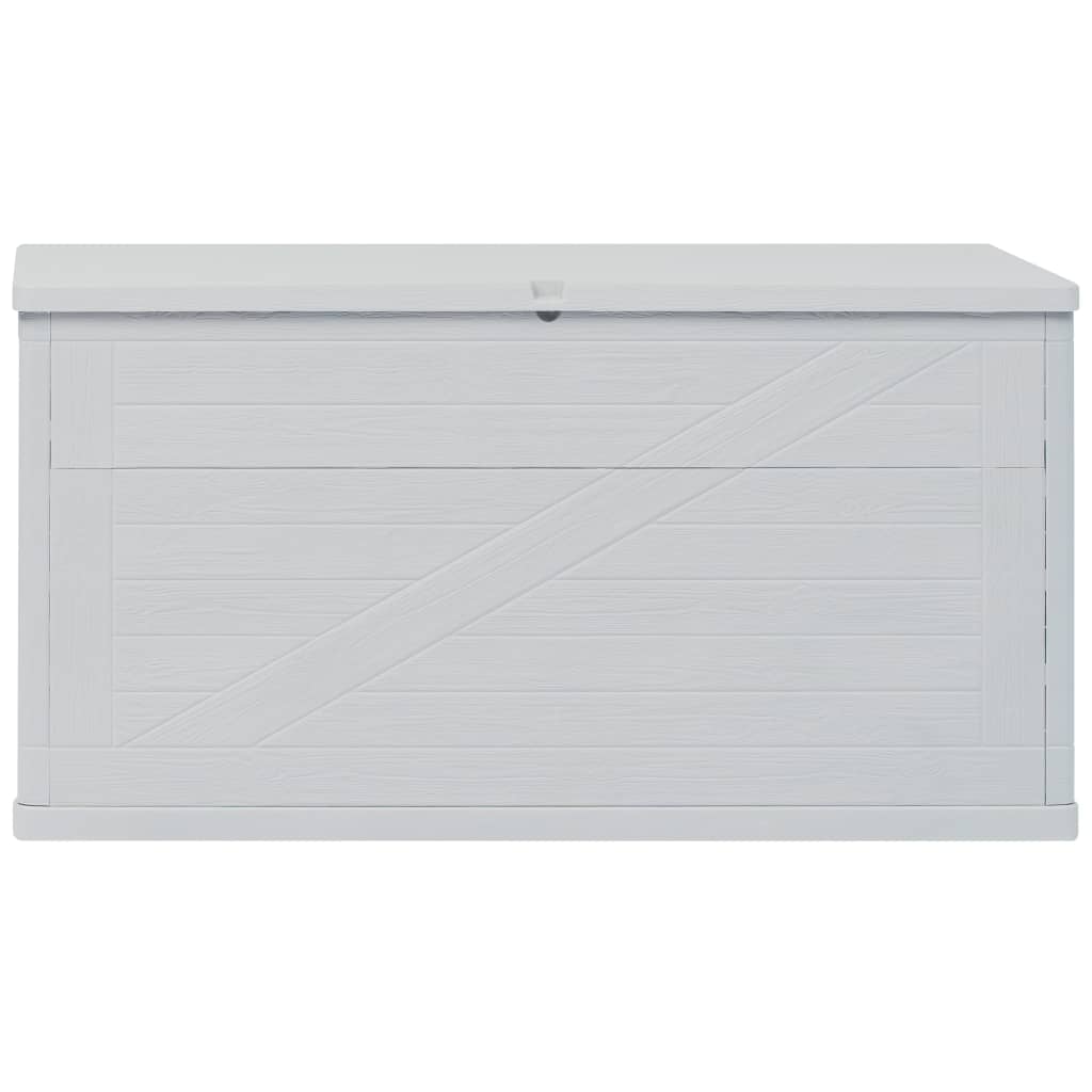 Baule da Giardino 420 L Grigio Chiaro