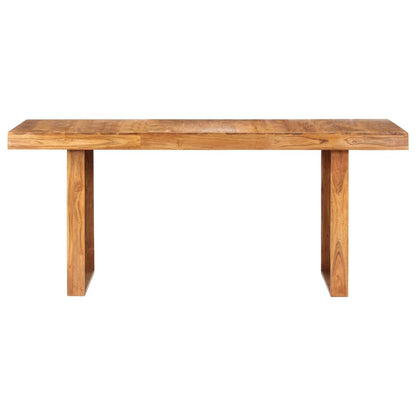 Tavolo da Pranzo 180x90x75 cm in Legno Massello di Acacia