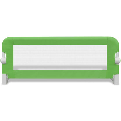 Sponde Letto per la Sicurezza dei Bambini 2 pz Verde 102x42 cm