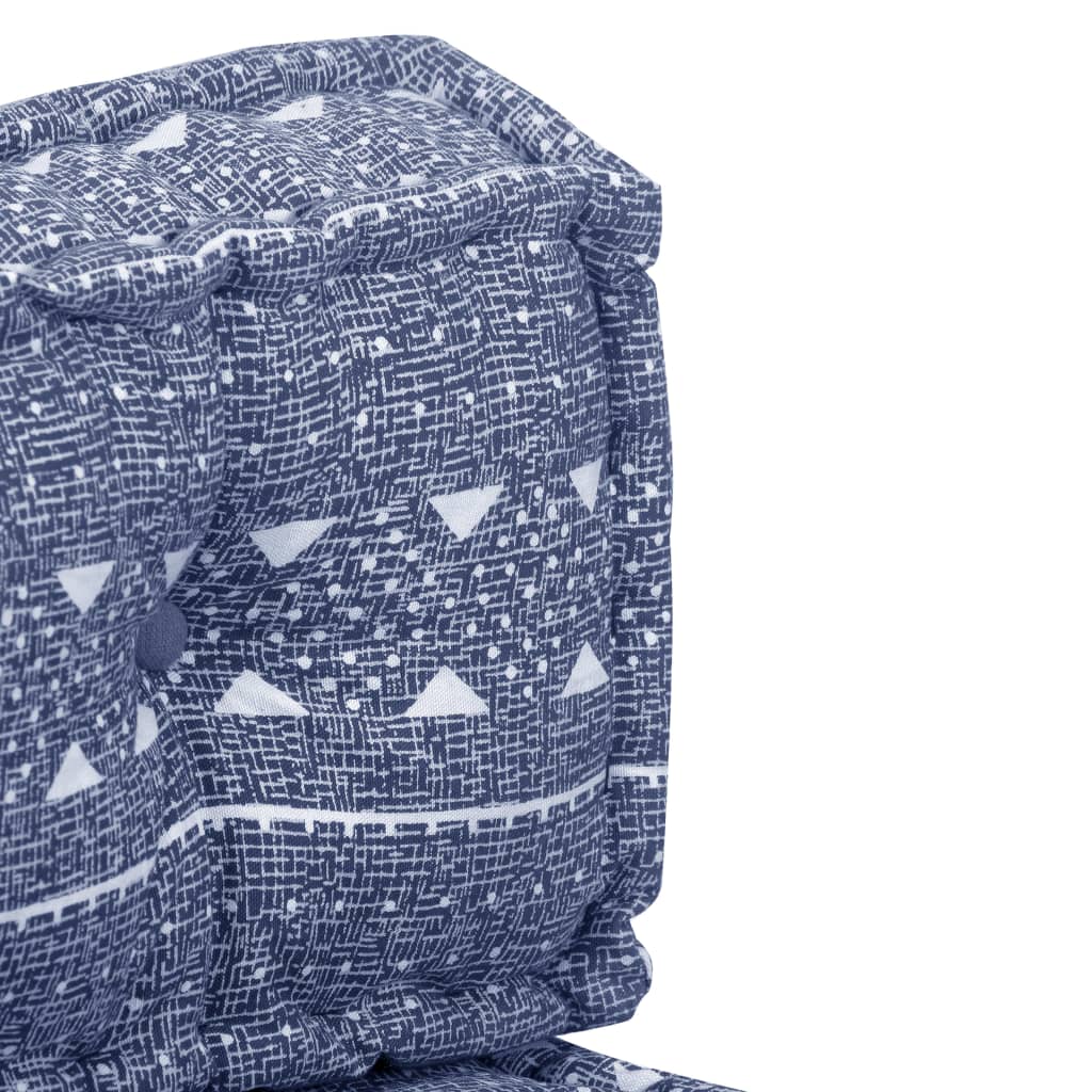 Pouf Indaco in Tessuto