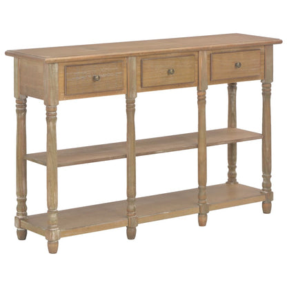 Tavolo Consolle 120x30x76 cm in MDF