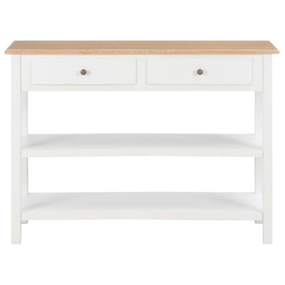 Credenza Bianca 110x35x80 cm in MDF