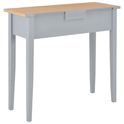 280054 Consolle da Trucco Grigio 79x30x74 cm in Legno