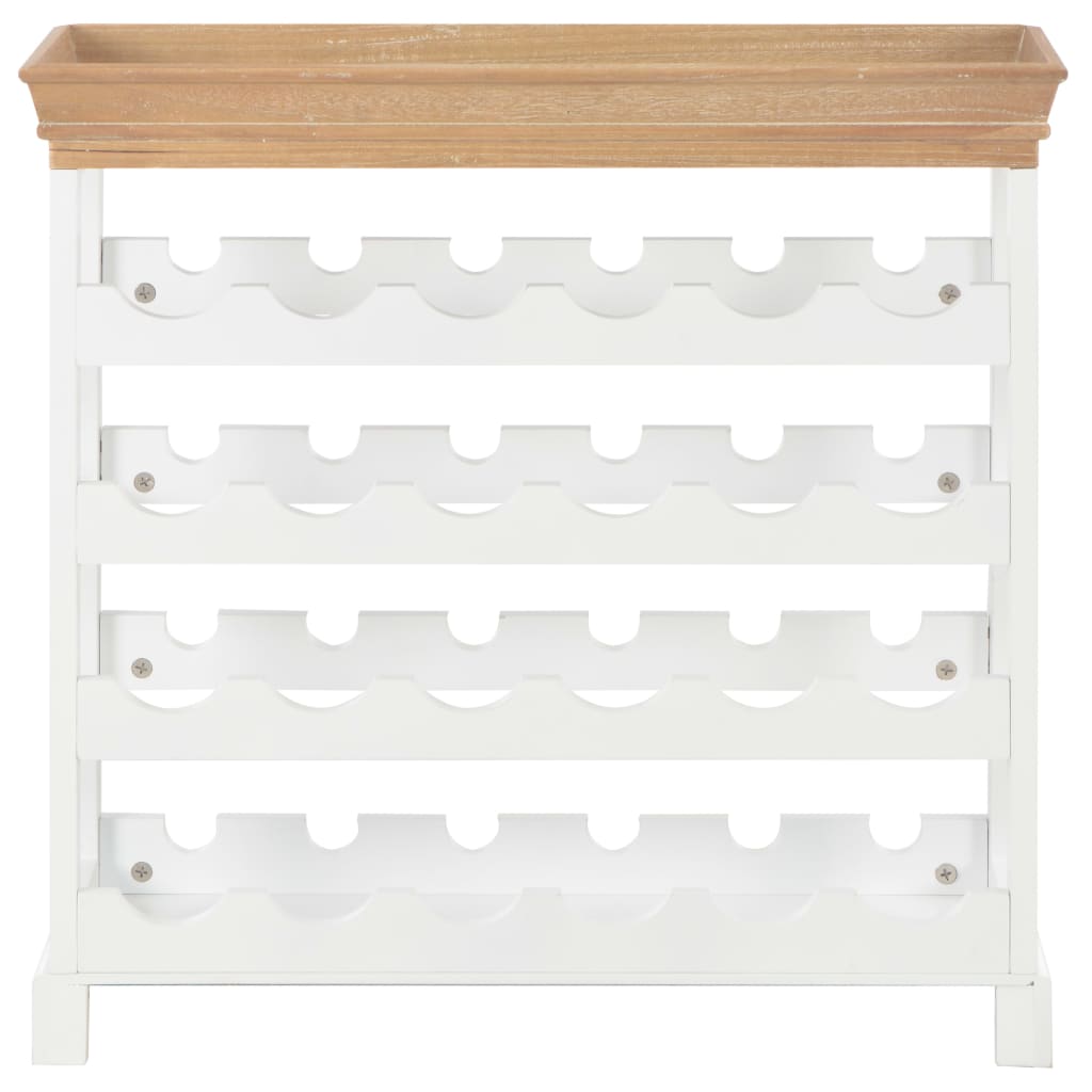 Mobile Portavini Bianco 70x22,5x70,5 cm in MDF
