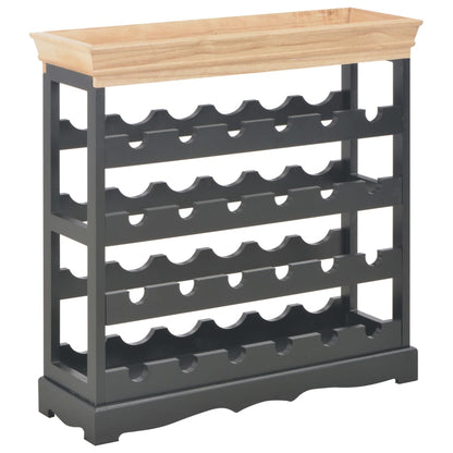Mobile Portavini Nero 70x22,5x70,5 cm in MDF