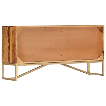 Credenza 118x30x60 cm in Legno Massello di Sheesham