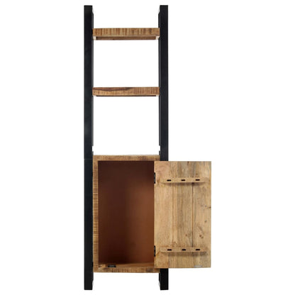 Libreria 50x30x170 cm in Legno Massello di Mango