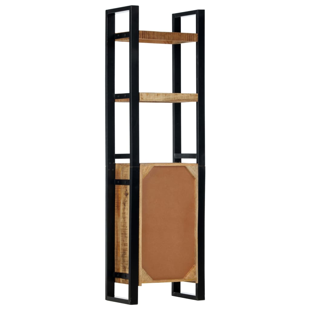 Libreria 50x30x170 cm in Legno Massello di Mango