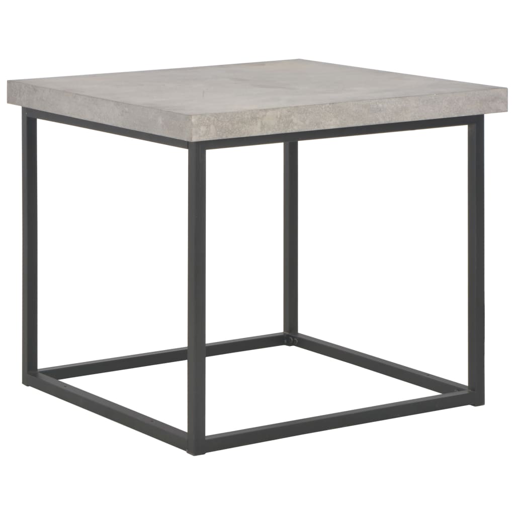 Tavolino da Salotto 55x55x53 cm Aspetto Cemento