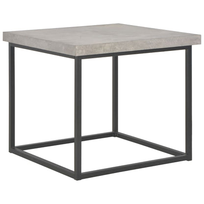 Tavolino da Salotto 55x55x53 cm Aspetto Cemento