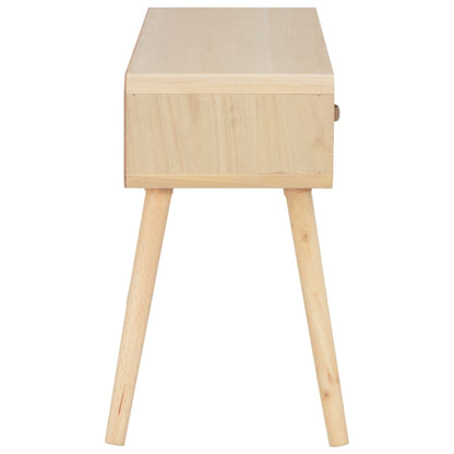 Tavolo Consolle 100x35x68 cm in Legno Massello