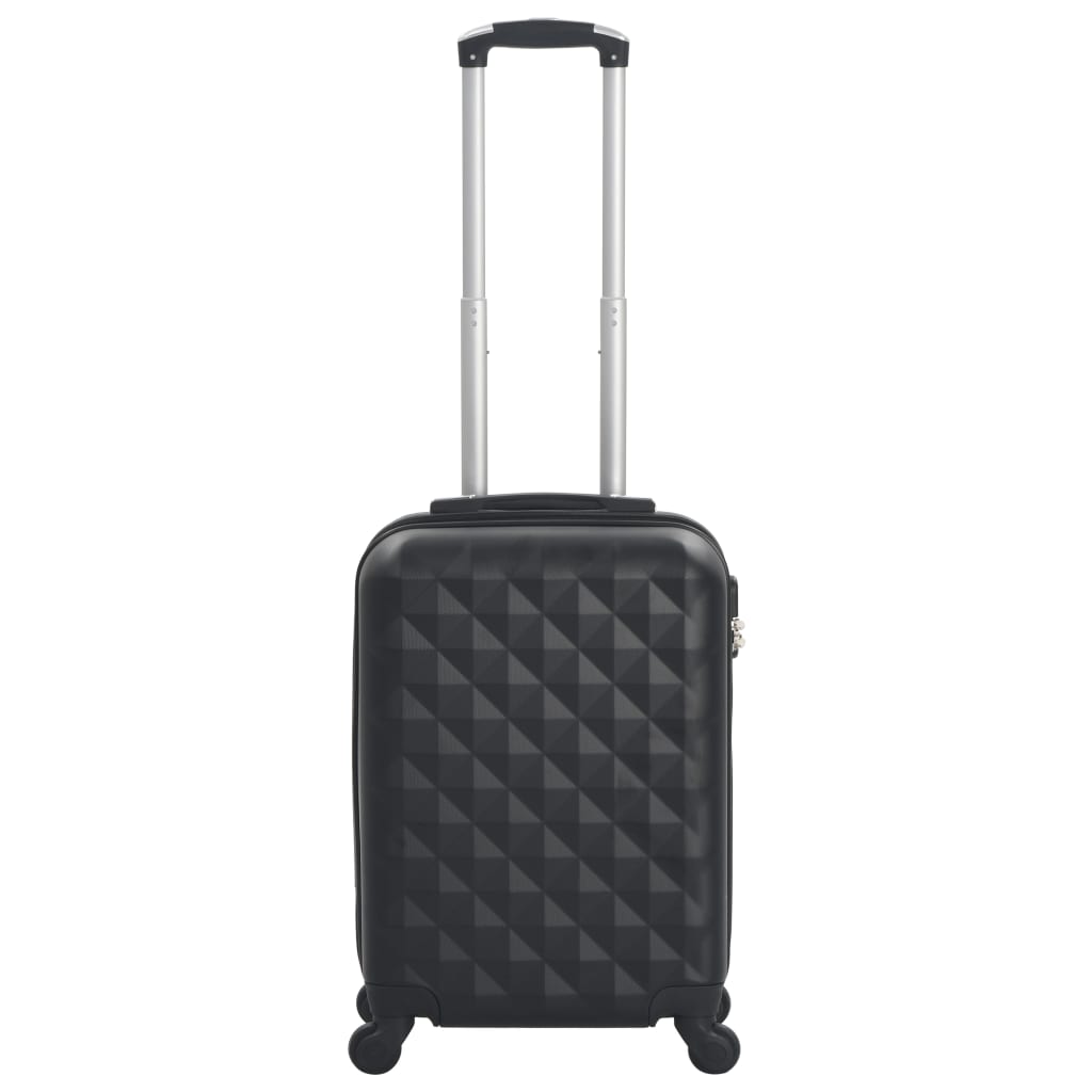 Trolley a Custodia Rigida Nero ABS