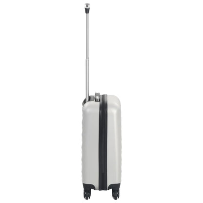 Trolley a Custodia Rigida Argento Lucido ABS