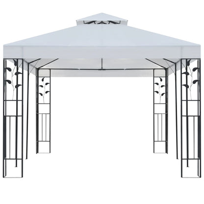 Gazebo 3x6 m Bianco
