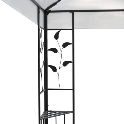 Gazebo 3x6 m Bianco