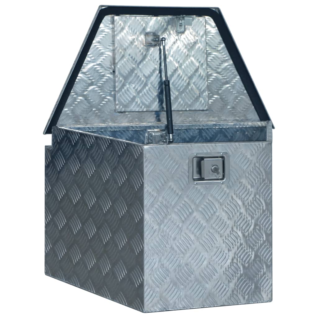 Scatola in Alluminio 737/381x410x460 mm Argento