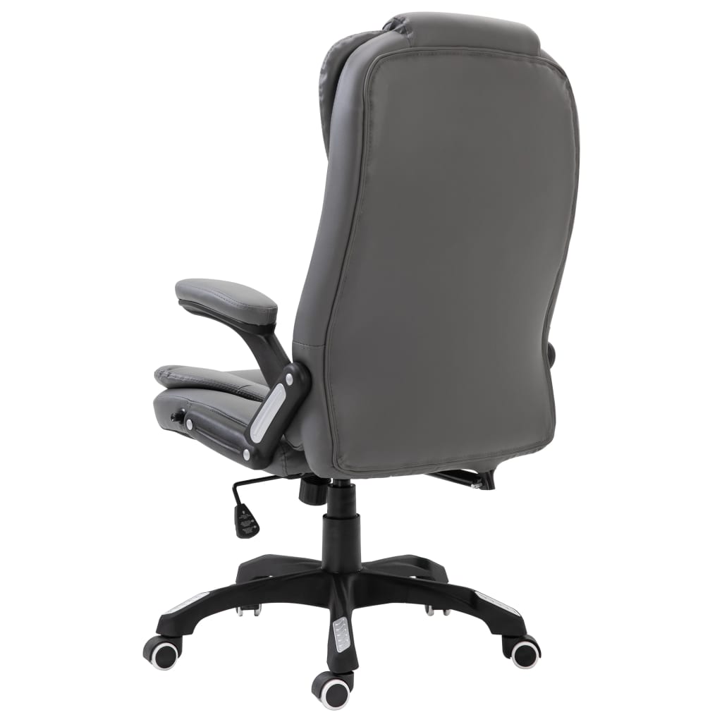Sedia da Ufficio Antracite in Similpelle