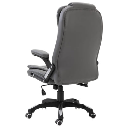 Sedia da Ufficio Antracite in Similpelle