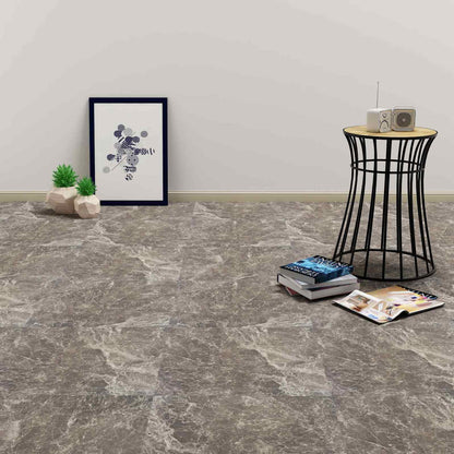 Tavole per Pavimenti 55 pcs Nero 5,11 mÂ² PVC