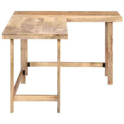 Scrivania 180x120x76 cm in Legno Massello di Mango