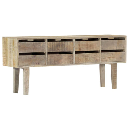 Credenza 140x30x60 cm in Legno Massello di Mango