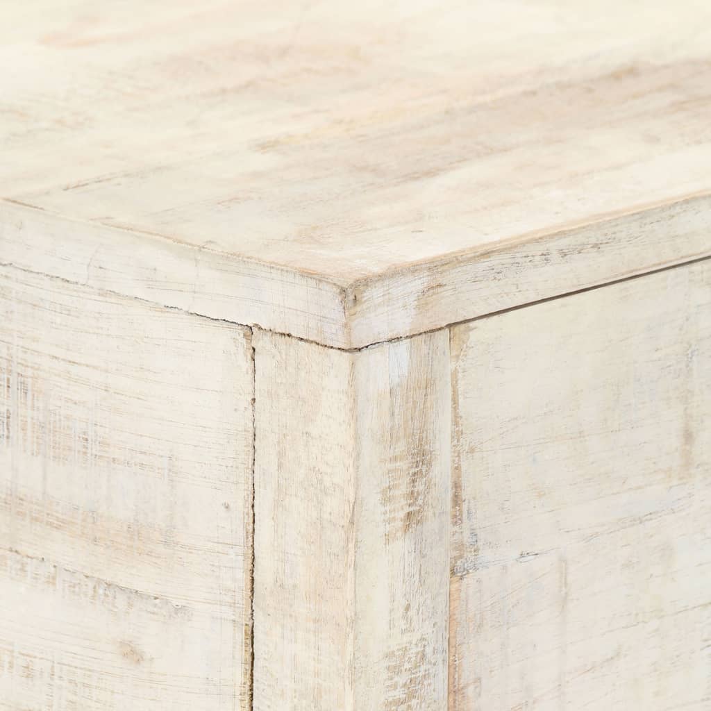 Tavolo Consolle 120x35x75 cm in Legno Massello di Mango
