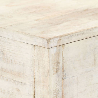 Tavolo Consolle 120x35x75 cm in Legno Massello di Mango