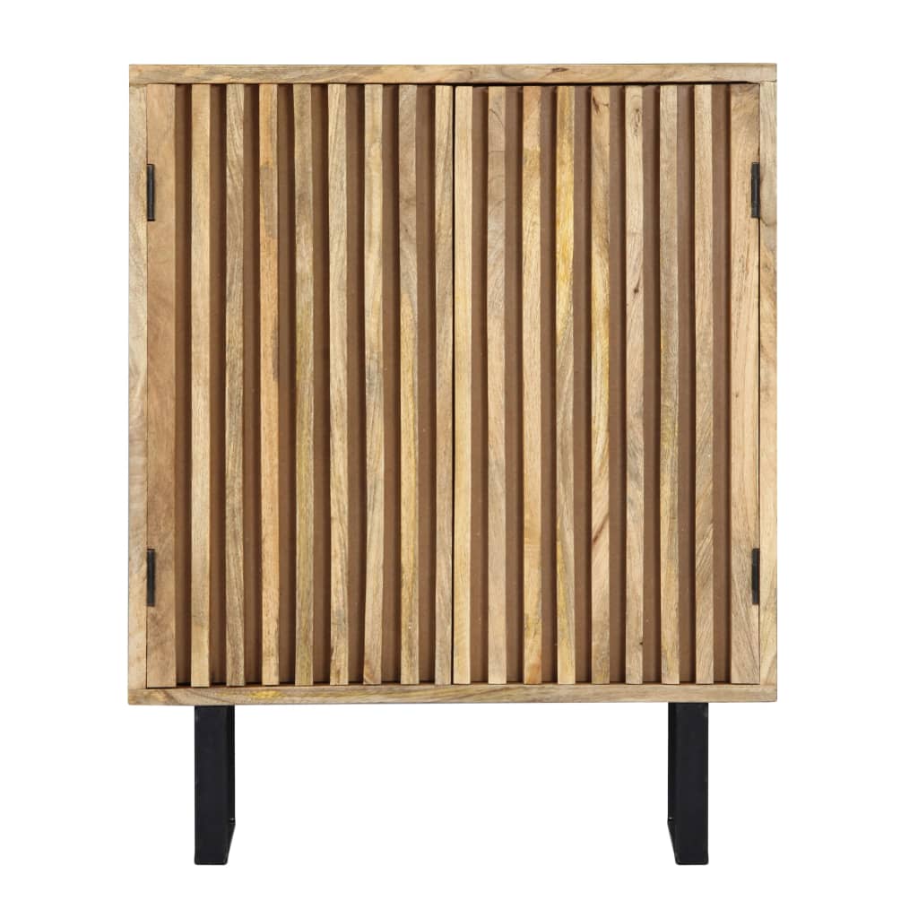 Credenza 60x35x75 cm in Legno Massello di Mango