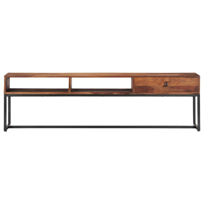 Mobile Porta TV 160x30x45 cm in Legno Massello di Sheesham