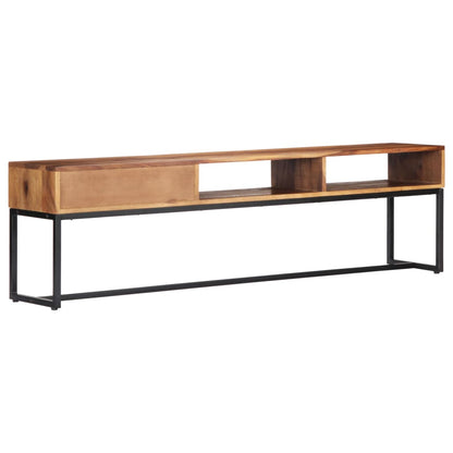 Mobile Porta TV 160x30x45 cm in Legno Massello di Sheesham
