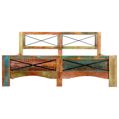 Giroletto senza Materasso in Legno di Recupero 140x200 cm