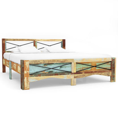 Giroletto senza Materasso in Legno di Recupero 180x200 cm