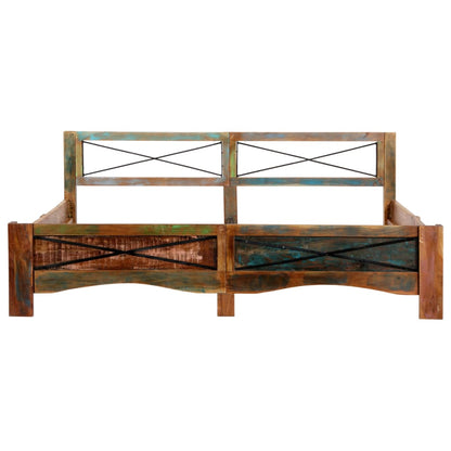 Giroletto senza Materasso in Legno di Recupero 180x200 cm