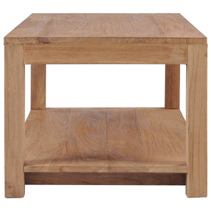 Tavolino da Salotto 100x50x40 cm in Legno Massello di Teak