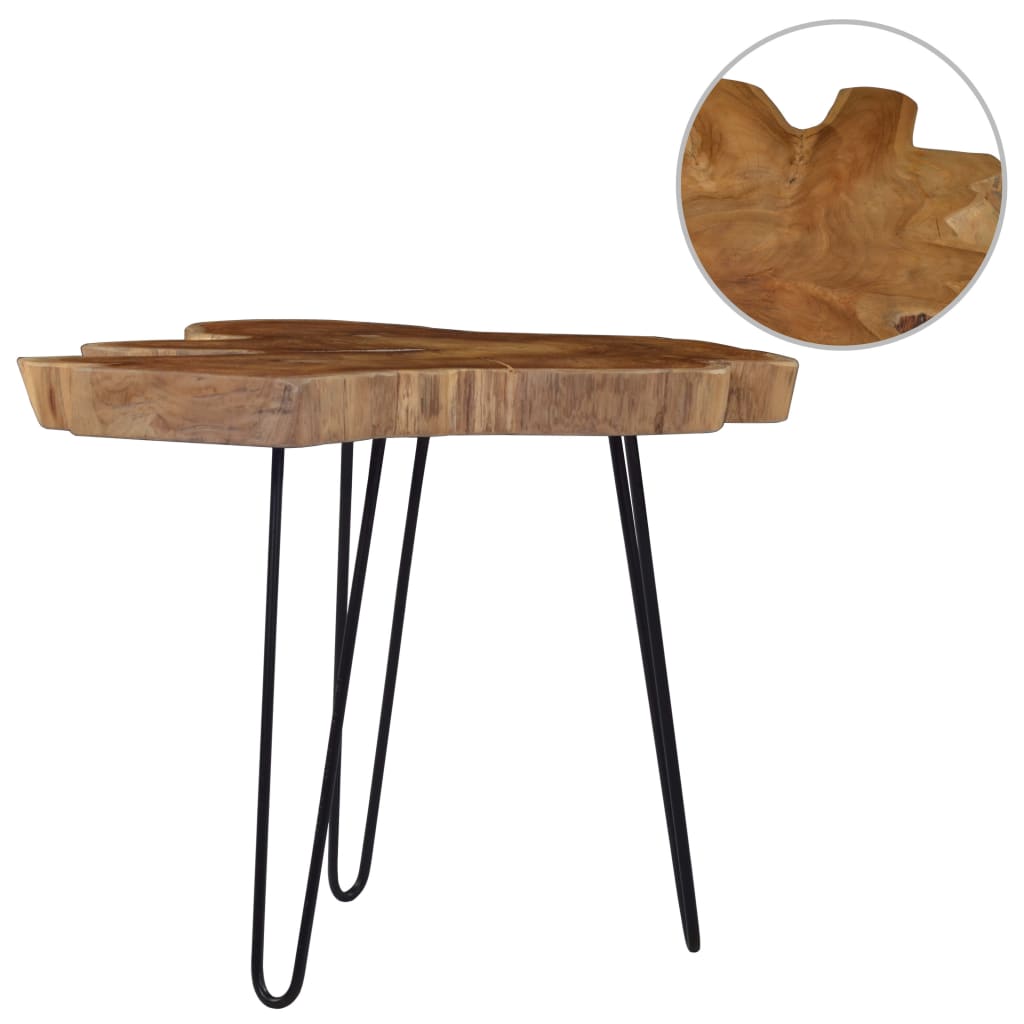 Tavolino da Salotto (60-70)x45 cm in Legno di Teak