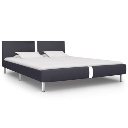 Giroletto senza Materasso Nero Similpelle 140x200 cm