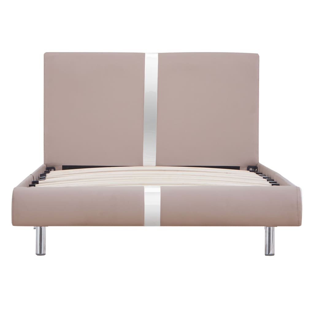 Giroletto senza Materasso Cappuccino in Similpelle 90x200 cm