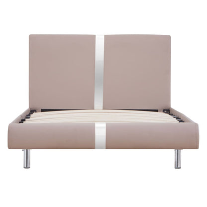 Giroletto senza Materasso Cappuccino in Similpelle 90x200 cm