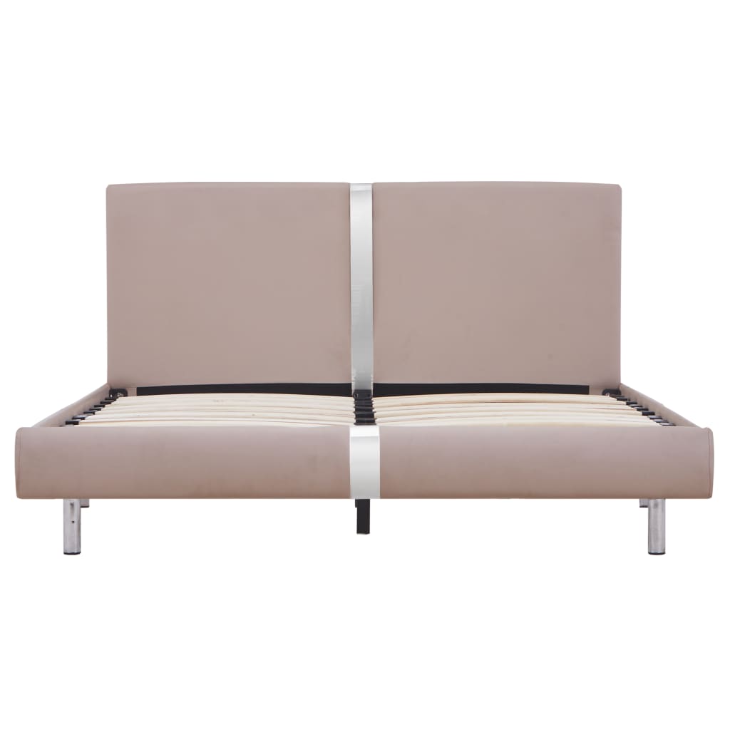 Giroletto senza Materasso Cappuccino in Similpelle 140x200 cm