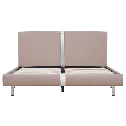 Giroletto senza Materasso Cappuccino in Similpelle 140x200 cm