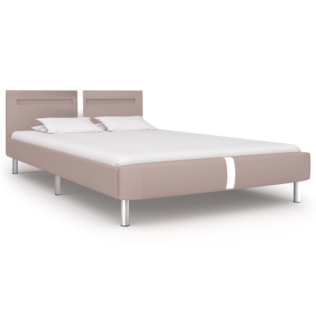Giroletto con LED senza Materasso Cappuccino 120x200 cm