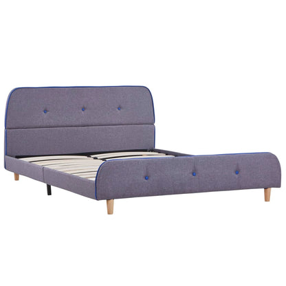 Giroletto senza Materasso Grigio Chiaro 140x200 cm Tessuto