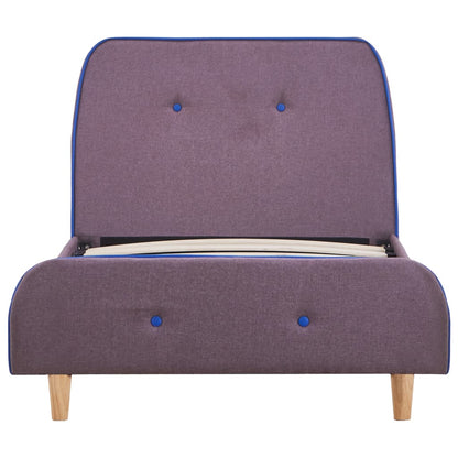 Giroletto senza Materasso Tortora 90x200 cm in Tessuto