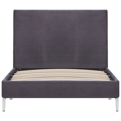 Giroletto senza Materasso Grigio 90x200 cm Tessuto