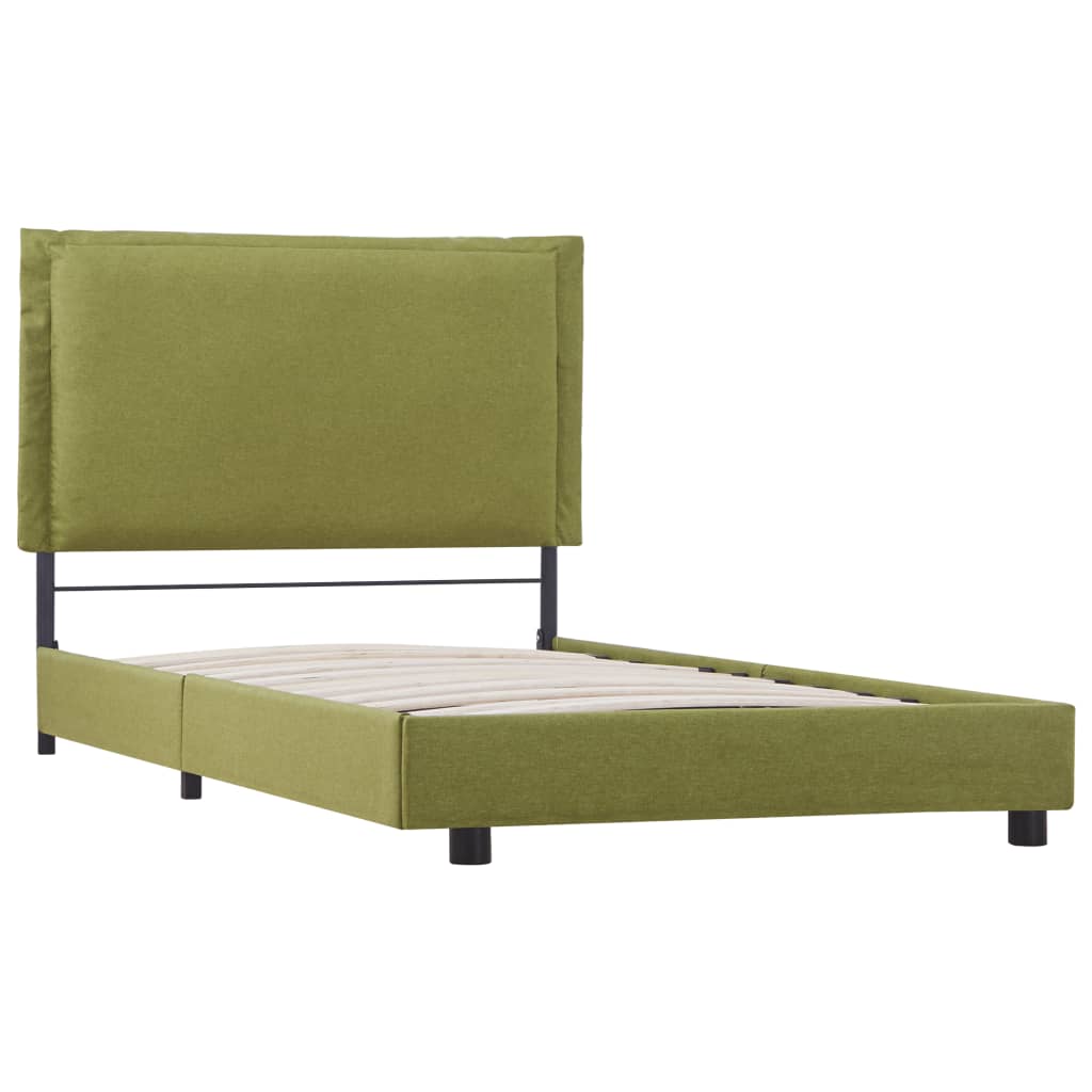Giroletto senza Materasso Verde in Tessuto 90x200 cm