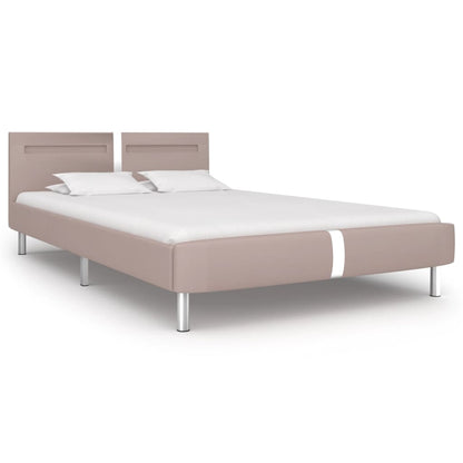 Giroletto con LED senza Materasso Cappuccino 135x190 cm